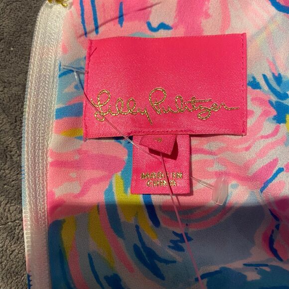 Lilly Pulitzer Taylee Blue Ibiza Gimme The Juice Flounce High Low Maxi Dress 4 - Picture 10 of 11